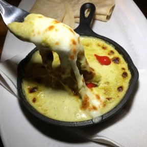 Gluten-free queso from Azul Latin Kitchen